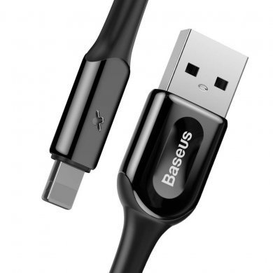 Baseus cabo tipo X Lightning 2.4A 1m preto