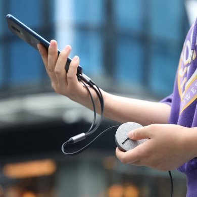 CAMLT-BYG1 Baseus cabo USB retrátil 3 em 1 cinza 3.5A 1.2m