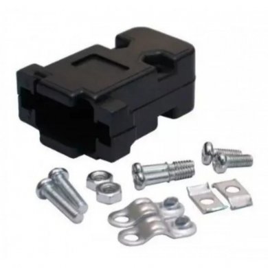 CAPADB9CURTO Capa para Conector DB09/HD15  curto, plástico