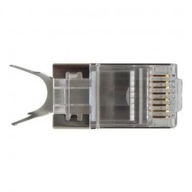 CAT7-BLIND Conector CAT7 FTP RJ45 macho 8 vias blindado