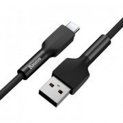 Baseus cabo USB 2.0 tipo C Silica Gel 1m preto revest
