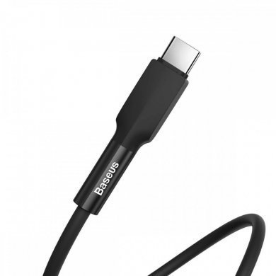 CATGJ-A01 Baseus cabo USB-C 2.0 Silica Gel 2m preto