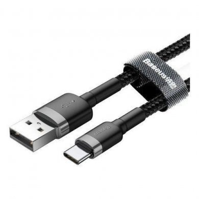 CATKLF-CG1 Baseus cabo Cafule  tipo C para USB 2A 2m preto
