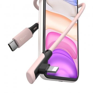 CATLDC-A04 Baseus cabo USB-C para lightning Colourful Elbow