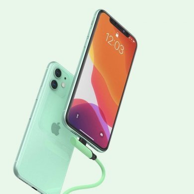 Baseus cabo USB-C para lightning Colourful Elbow