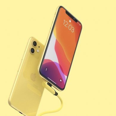 Baseus cabo USB-C para lightning Colourful Elbow