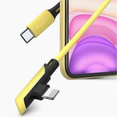 Baseus cabo USB-C para lightning Colourful Elbow