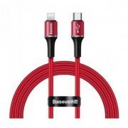 Baseus cabo USB-C para lightning Halo PD 18W 1m verme