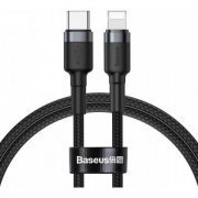 Baseus cabo USB-C para Lightning Cafule PD 1m preto t