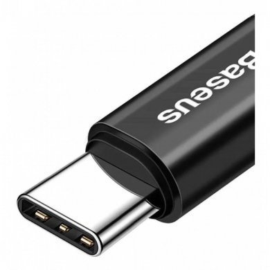 CATSR-01 Baseus cabo USB tipo C Fish-eye Spring 2A 1m preto