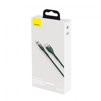 CATXC-N06 Baseus cabo USB tipo C magnético Zinc 5A 1m verde