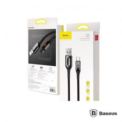 CATXD-A01 Baseus cabo tipo C X-type 3A 1m preto