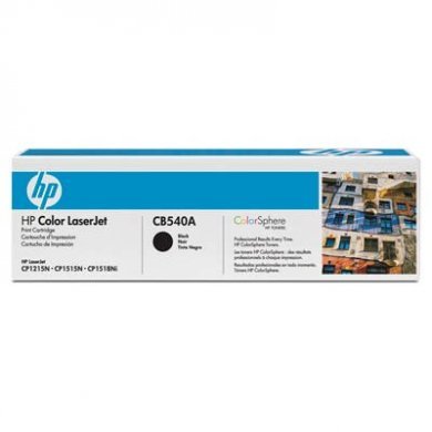 CB540A Toner Genuino HP 125A Preto