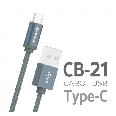 CB-21-TYPE-C-2M PMCELL Cabo USB Type-C 2000mAh USB 2 Metros