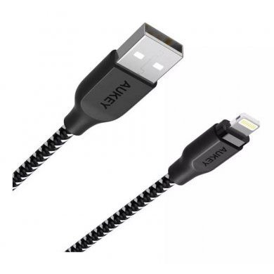 Aukey Cabo Lightning MFi USB 1 metro Preto