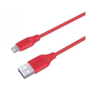 CB-AL1V Aukey Cabo Lightning MFi USB 1.2 metro