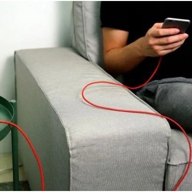 CB-AL1V Aukey Cabo Lightning MFi USB 1.2 metro