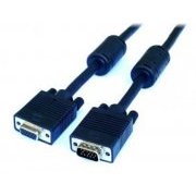Cabo Extensor VGA HD15 Macho x Femea 5m Com ferrite