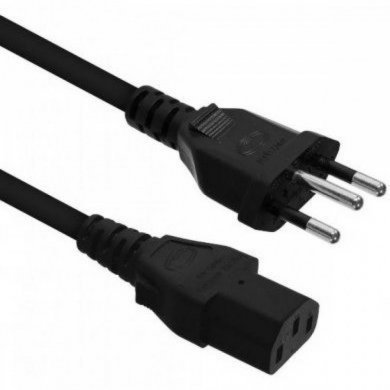 CBFORCA3M Cabo de energia tripolar 10A 3 Metros