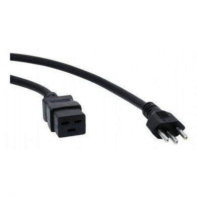 CBFORCA-C19-20A Cabo de força tripolar C19 padrão NBR 14136 20A 1,8m