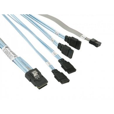CBL-0097L-03 Cabo Supermicro Mini SAS 4x SATA IPass