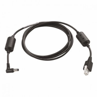 Zebra cabo DC para berços e carregadores de bateria