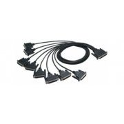 Cabo Multiserial MOXA 8 port RS-232 octopus cable, male DB25  100cm