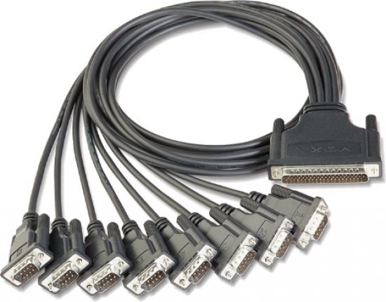 CBL-M62M9X8-100 Cabo Serial Moxa DB62(M) to 8 x DB9(M)