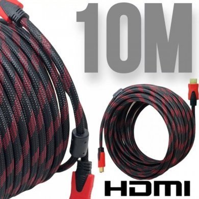 Cabo HDMI Macho 10M Blindado