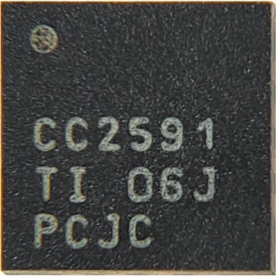 CC2591RGVT 10x CI RF FRONT END 2400-2483.5MHZ QFN-16