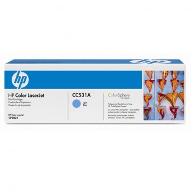 CC531A Toner HP CC531A Ciano 2800 páginas