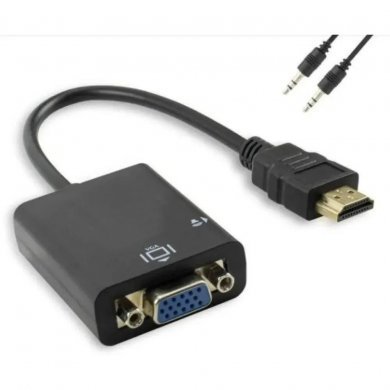 CC-HV100 Exbom Conversor HDMI para VGA Femea