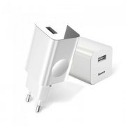 Baseus Carregador de Parede USB 3.0, Quick Charger, Carregamento Inteligente, Branco