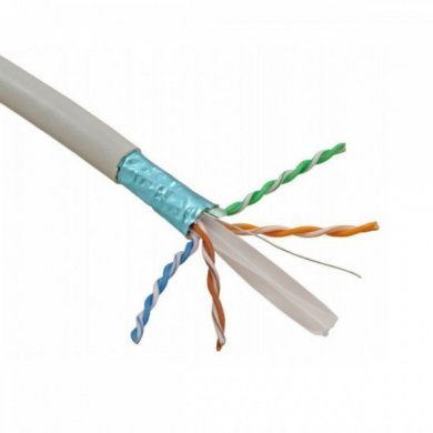 CCE6X21215-METRO Cabo CAT 6 F/UTP 23AWG Blindado cinza