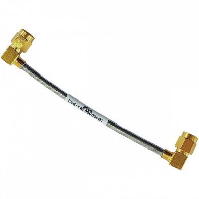 CCE-CBL00003C02 Cabo coaxial blindado ASGA SMA-SMA angular