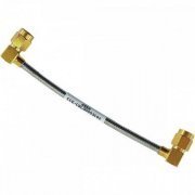 Cabo coaxial blindado ASGA SMA-SMA angular 100mm de comprimento