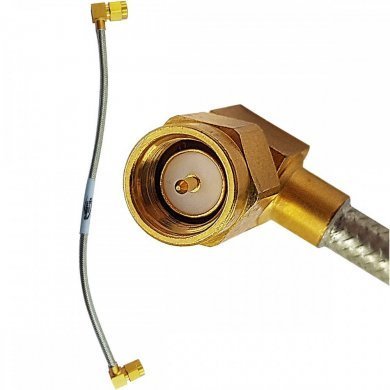 Cabo coaxial blindado ASGA SMA-SMA angular