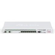 Mikrotik Router Cloud Core 8 portas Gigabit SFP+ 2 RAM 8GB RouterOS License L6