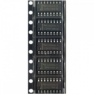 Contador decimal CD4017BM SOIC16 SMD (Kit 5x und)