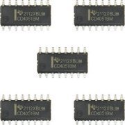 5x IC Multiplexer Switch CMOS Sgl 8Ch Analog Multiplexers Demultiplexers SOIC16 kit com 5 unidades