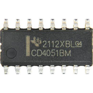 CD4051BM 5x IC Multiplexer Switch CMOS Sgl 8Ch Analog