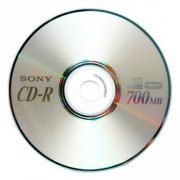 Mídia CD-R Sony Unit. Capacidade de 700MB 80 Minutos, Velocidade: 1/48x
