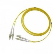 Cordão Duplex Multimodo LC/LC-SPC 40M om2 2 fibras 50/125 LC para LC polimento SPC, cor amarelo 40 metros 