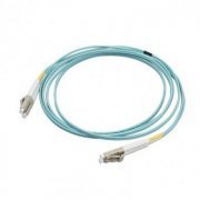 Cordão Duplex Multimodo LC/LC 40M om3 2 fibras 50/125 LC para LC, cor Acqua 40 metros