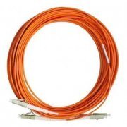 Cordão Duplex Multimodo LC/LC-UPC 15M om1 2 fibras 62.5/125 LC para LC polimento UPC, cor laranja 15 metros