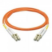 Cordão Duplex Multimodo LC/LC 2.5M om1 2 fibra 62.5/125 LC para LC, cor laranja 2.5 metros