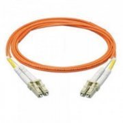 Cordão Duplex Multimodo LC/LC-UPC 3M om1 2 fibras LC para LC polimento UPC, cor Laranja 3 metros