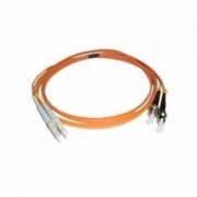 Cordão Duplex Multimodo LC/ST 2.5M om1 2 fibras 62.5/125 LC para ST, cor laranja 2.5 Metros