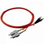Cordão Duplex Multimodo SC/ST 15M om1 2 fibras 62.5/125 Sc para ST cor Laranja 15 metros