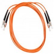 Cordão Duplex Multimodo ST/ST 1.5M om1 2 fibras 62.5/125 ST para ST, cor laranja 1.5 metros 